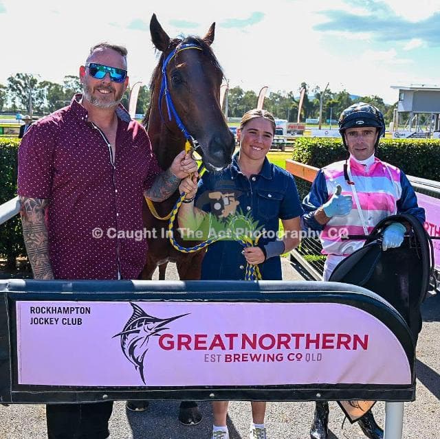 Ablesheeba takes out his Maiden win at Rockhampton